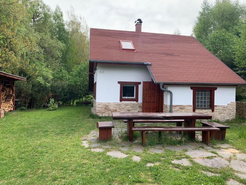 Вилла Hygge Chaloupka V Horach Cesky Jiretin Экстерьер фото