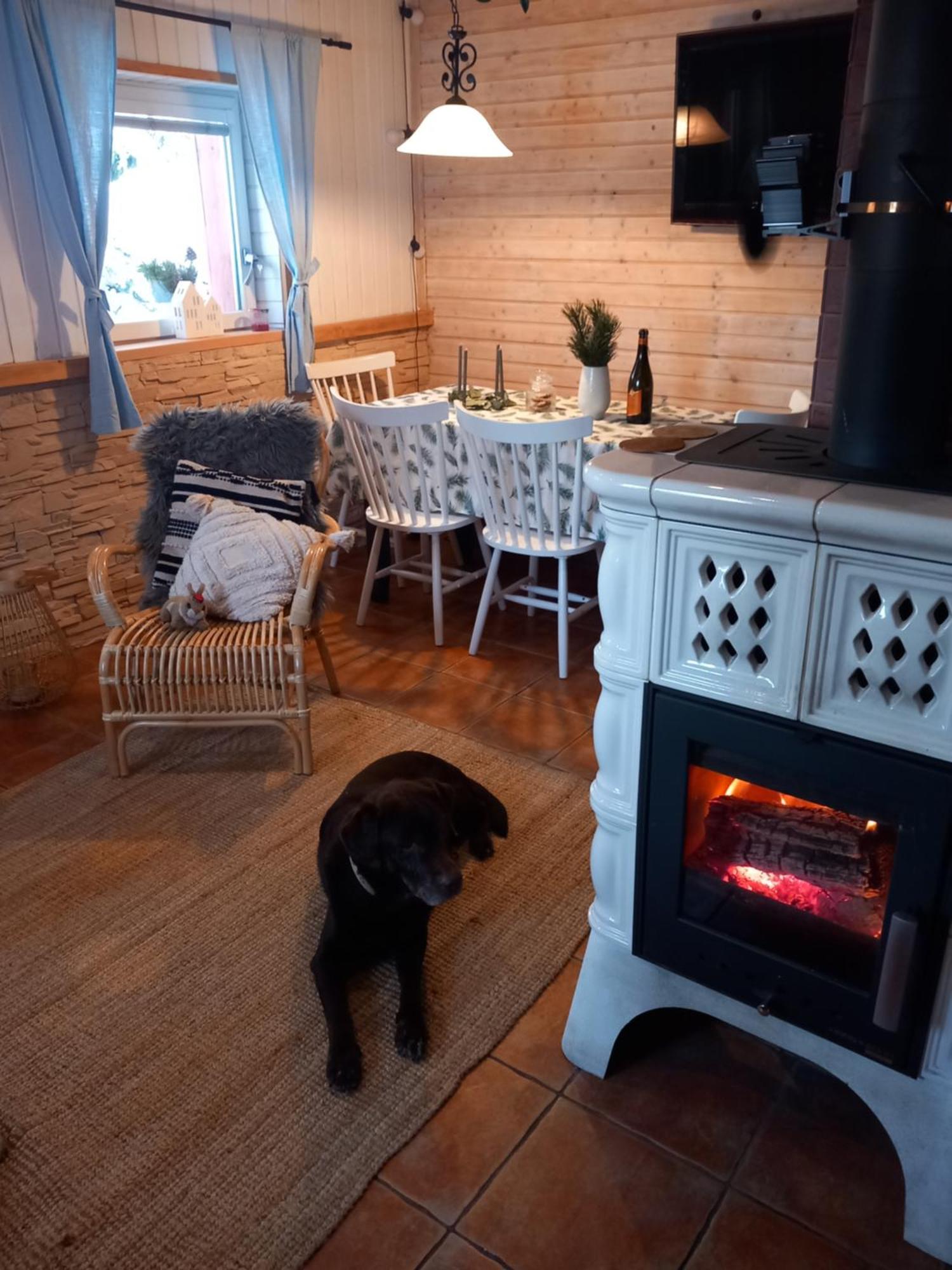 Вилла Hygge Chaloupka V Horach Cesky Jiretin Экстерьер фото